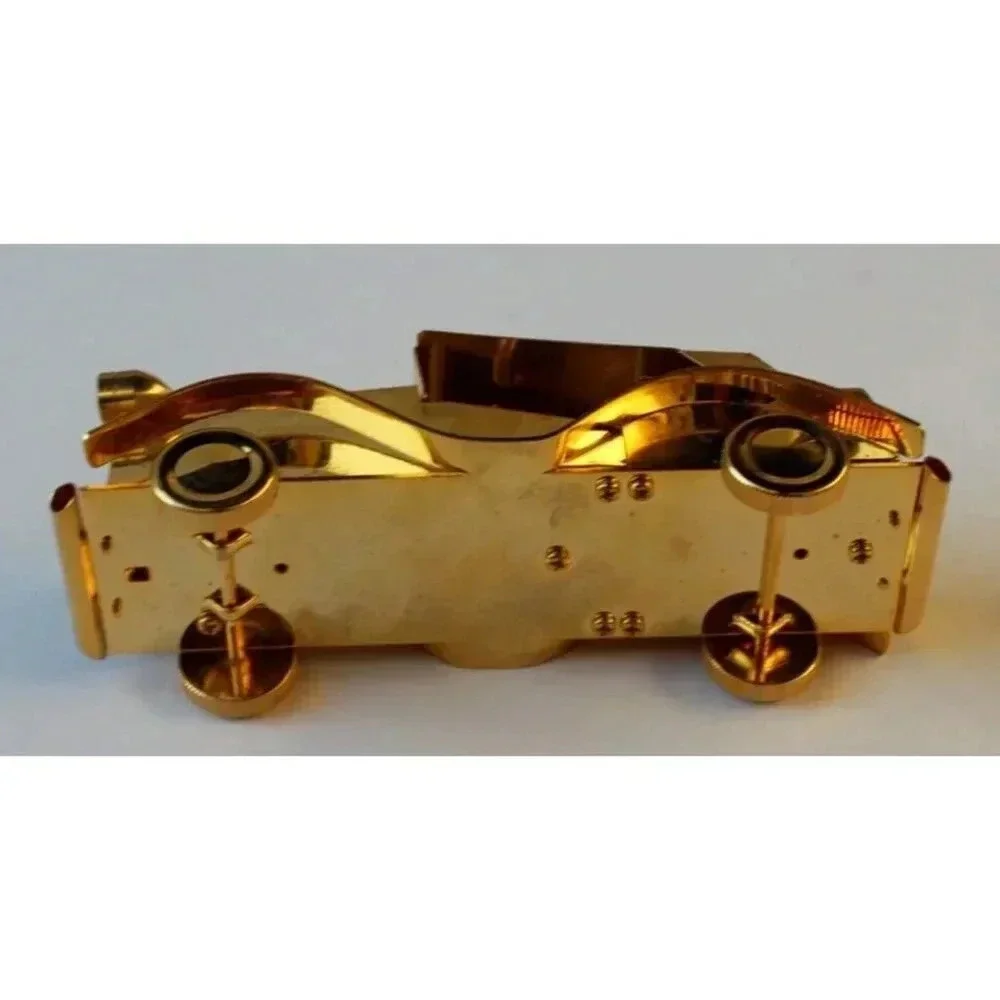 Gold Car vintage gold